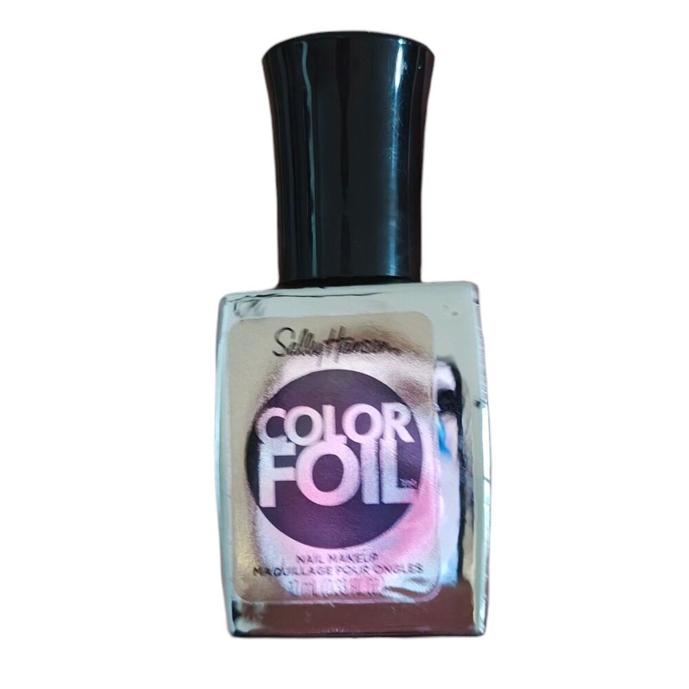 Sally Hansen Color Foil Nail Polish Gold Standard, 0.33 Fl Oz (Pack of 1)
